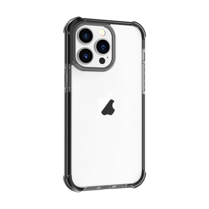 For iPhone 15 Pro Four-corner Shockproof TPU Hybrid Acrylic Phone Case(Black) - iPhone 15 Pro Cases by buy2fix | Online Shopping UK | buy2fix
