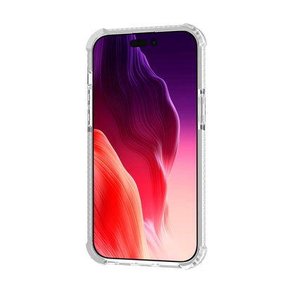 For iPhone 15 Pro Four-corner Shockproof TPU Hybrid Acrylic Phone Case(Transparent) - iPhone 15 Pro Cases by buy2fix | Online Shopping UK | buy2fix