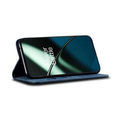 For Xiaomi 13 Lite / Civi 2 Denim Texture Flip Leather Phone Case(Blue) - Xiaomi Cases by buy2fix | Online Shopping UK | buy2fix