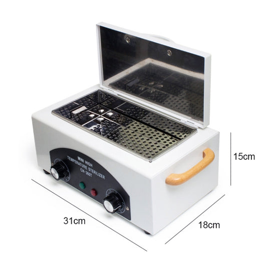 Stainless Steel Household High Temperature Towel Manicure Disinfection Cabinet(UK Plug) - Disinfecting Cabinets & Accessories by buy2fix | Online Shopping UK | buy2fix