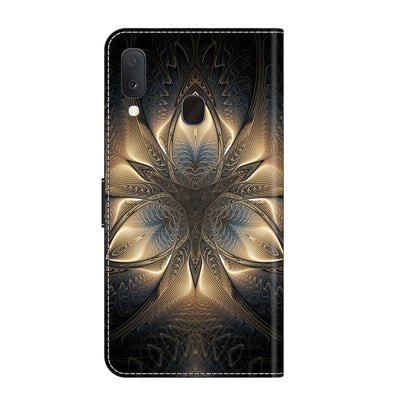 For Samsung Galaxy S10e Crystal 3D Shockproof Protective Leather Phone Case(Luminous Building) by buy2fix