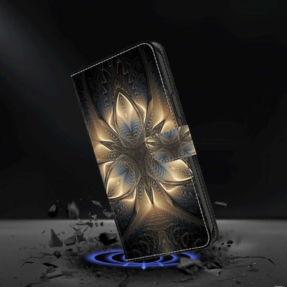 For Samsung Galaxy S21+ Crystal 3D Shockproof Protective Leather Phone Case(Luminous Building) - Galaxy S21+ 5G Cases by buy2fix | Online Shopping UK | buy2fix