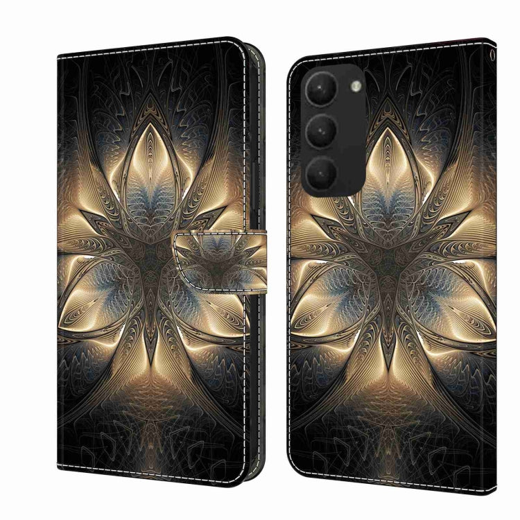 For Samsung Galaxy S23+ Crystal 3D Shockproof Protective Leather Phone Case(Luminous Building) - Galaxy S23+ 5G Cases by buy2fix | Online Shopping UK | buy2fix