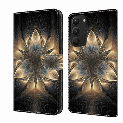 For Samsung Galaxy S23+ Crystal 3D Shockproof Protective Leather Phone Case(Luminous Building) - Galaxy S23+ 5G Cases by buy2fix | Online Shopping UK | buy2fix