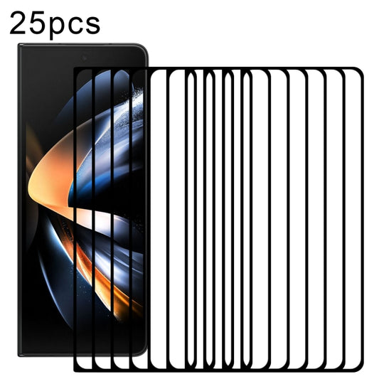 For Samsung Galaxy Z Fold5 25pcs Inner Screen Full Glue Full Cover Screen Protector Tempered Glass Film - Galaxy Tempered Glass by buy2fix | Online Shopping UK | buy2fix
