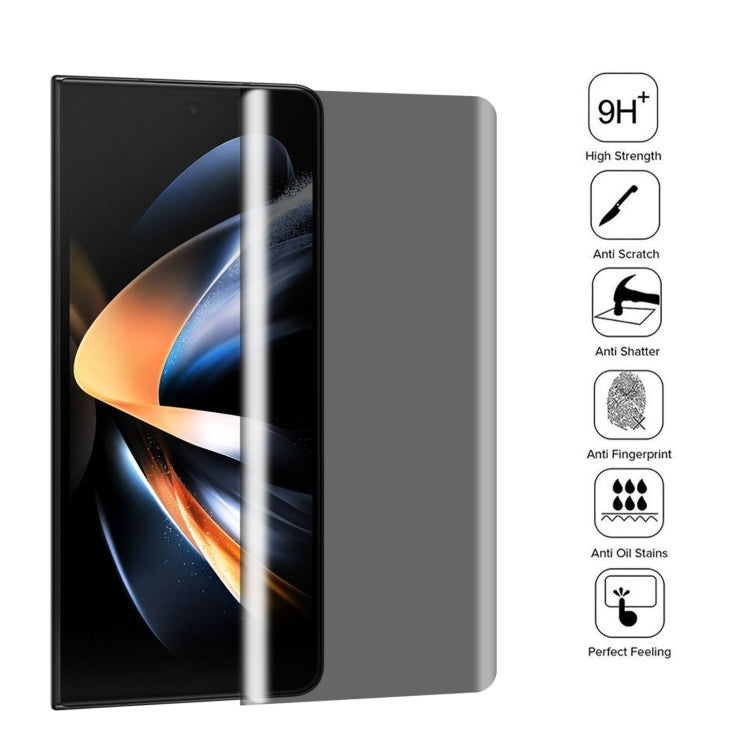 For Samsung Galaxy Z Fold5 Inner Screen Privacy Full Cover Screen Protector Tempered Glass Film - Galaxy Tempered Glass by buy2fix | Online Shopping UK | buy2fix