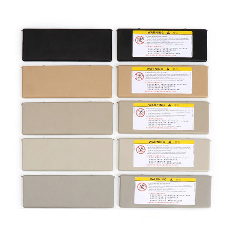 For Buick / Chevrolet Left-hand Drive Car Sun Visor Makeup Mirror 23196443(Black) by buy2fix