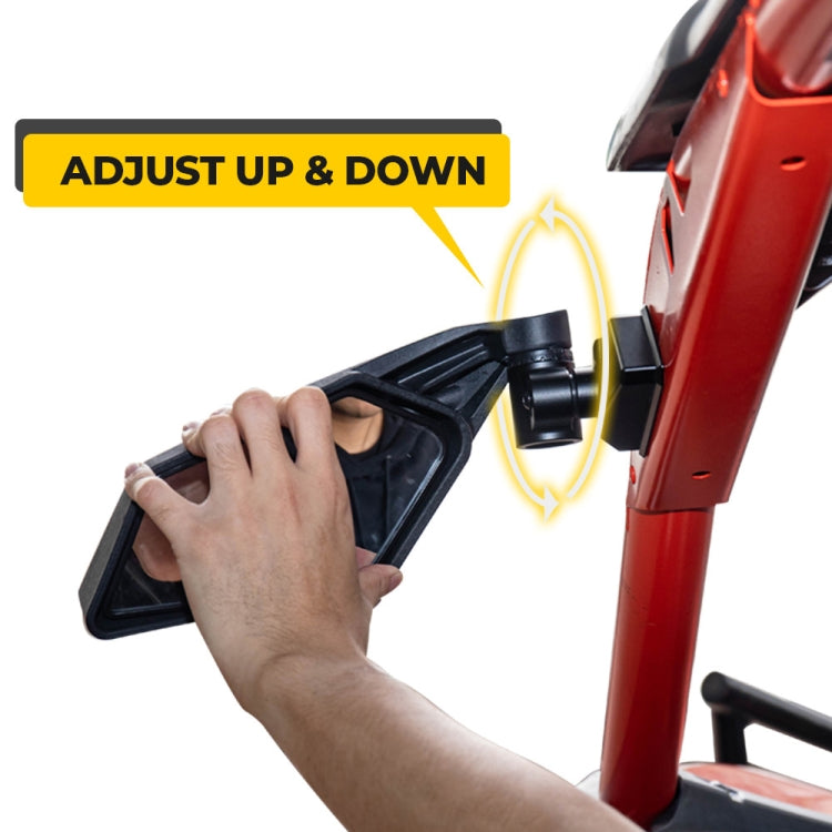 For Can-Am BRP UTV Maverick X3 Off-Road Vehicle Rearview Mirror, Model:UTV-17C With Light by buy2fix