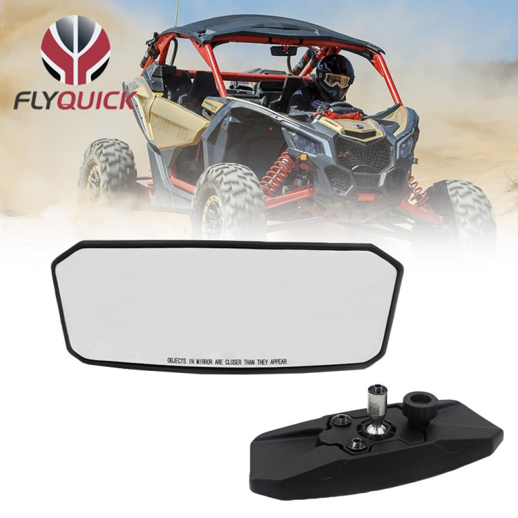 For Can-Am BRP UTV Maverick X3 UTV-39 Rear View Mirror Center Mirror by buy2fix