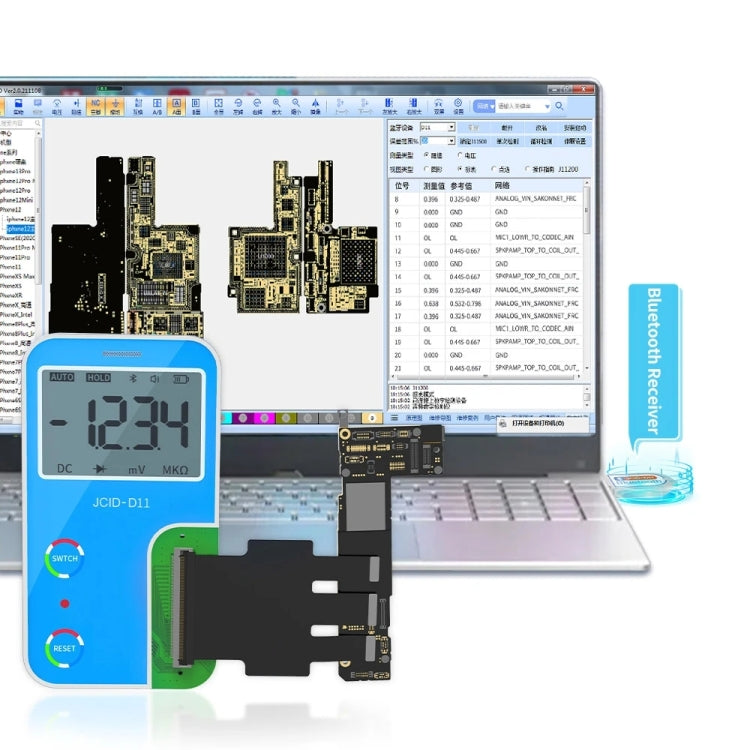 JCID D11 Multifunctional PCB Intelligent Digital Detector - Test Tools by JCID | Online Shopping UK | buy2fix