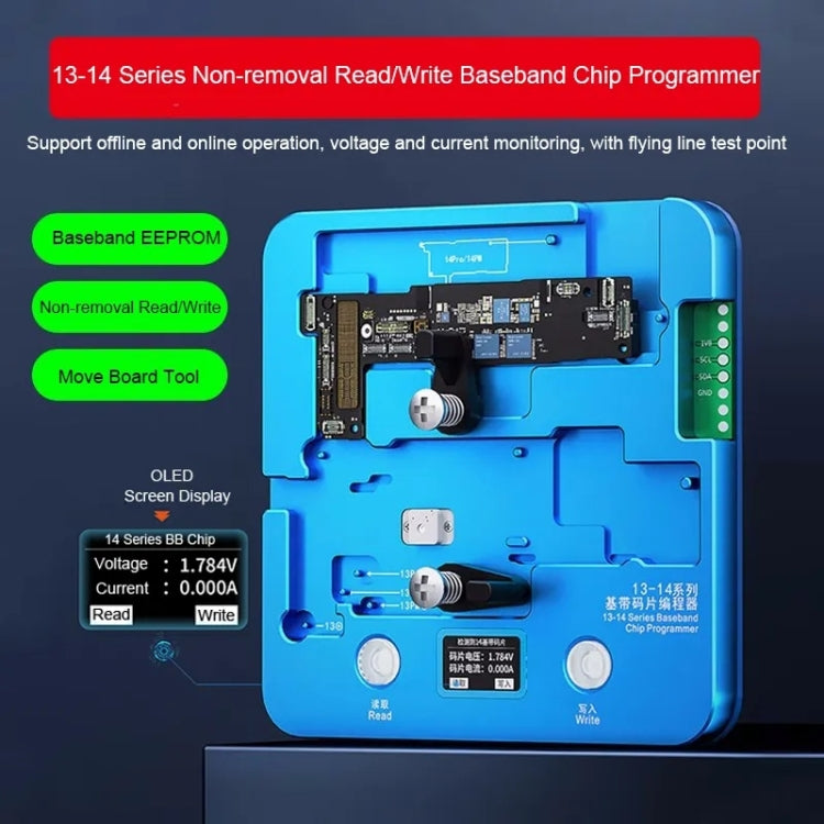 JCID 13-14 Series Non-removal Read/Write Baseband Chip Programmer - Test Tools by JCID | Online Shopping UK | buy2fix