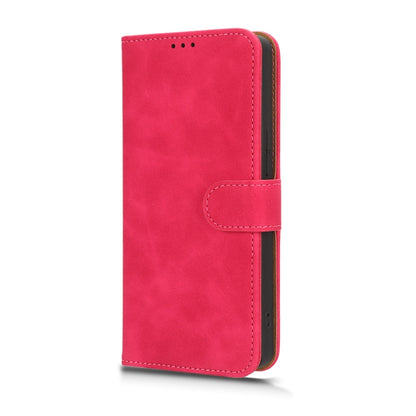 For Tecno Camon 20 Premier Skin Feel Magnetic Flip Leather Phone Case(Rose Red) by buy2fix