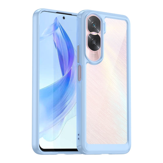 For Nothing Phone 2 Colorful Series Acrylic + TPU Phone Case(Blue) - Nothing Cases by buy2fix | Online Shopping UK | buy2fix