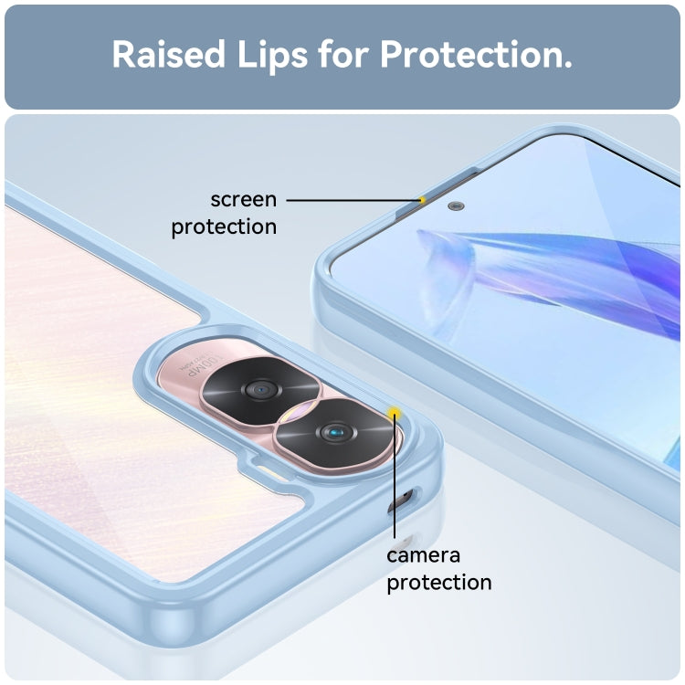For Nothing Phone 2 Colorful Series Acrylic + TPU Phone Case(Blue) - Nothing Cases by buy2fix | Online Shopping UK | buy2fix