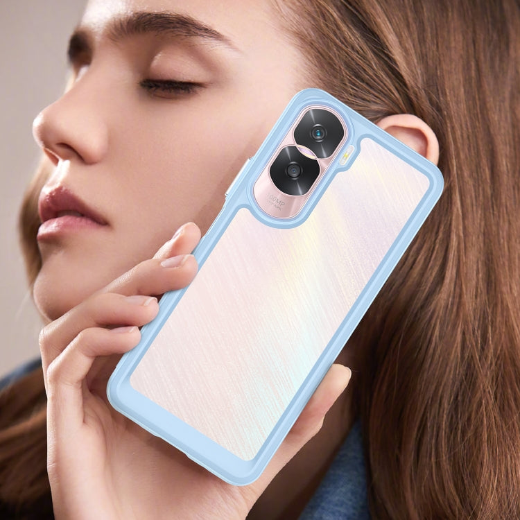 For Nothing Phone 2 Colorful Series Acrylic + TPU Phone Case(Blue) - Nothing Cases by buy2fix | Online Shopping UK | buy2fix