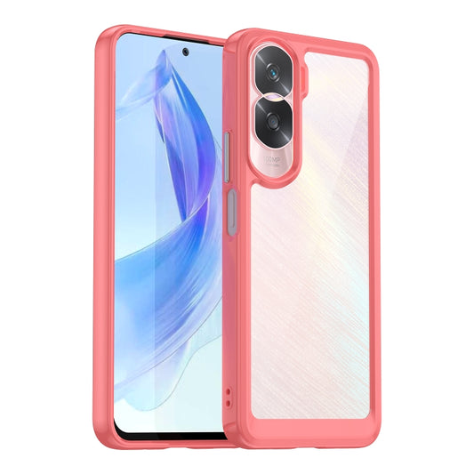 For Nothing Phone 2 Colorful Series Acrylic + TPU Phone Case(Red) - Nothing Cases by buy2fix | Online Shopping UK | buy2fix