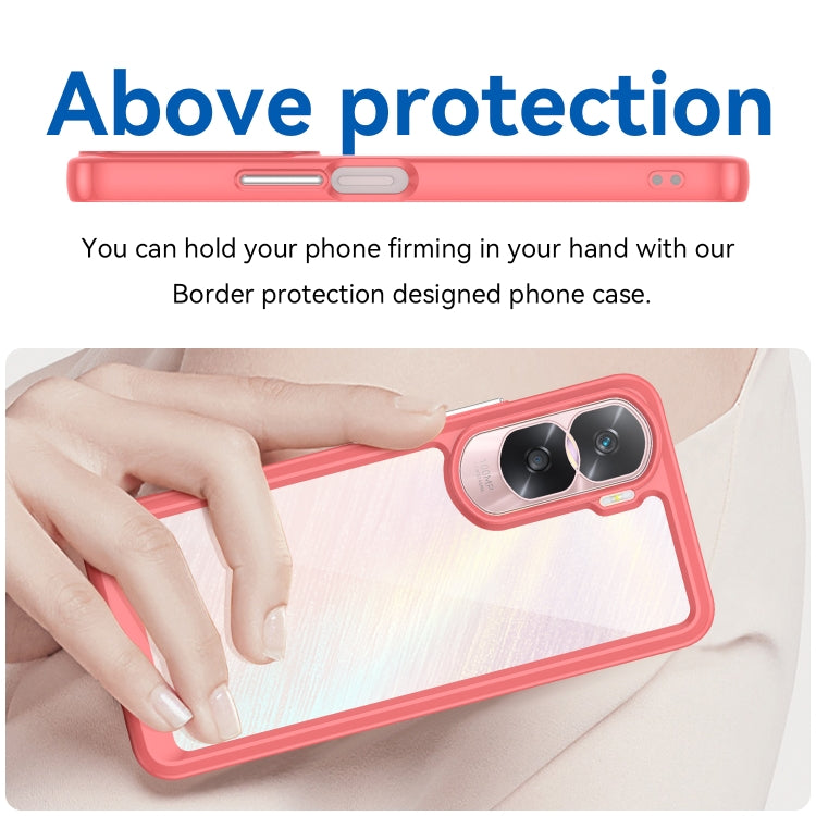 For Nothing Phone 2 Colorful Series Acrylic + TPU Phone Case(Red) - Nothing Cases by buy2fix | Online Shopping UK | buy2fix