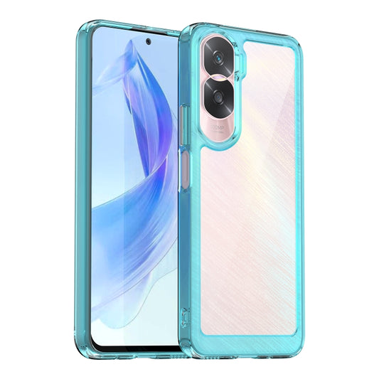 For Nothing Phone 2 Colorful Series Acrylic + TPU Phone Case(Transparent Blue) - Nothing Cases by buy2fix | Online Shopping UK | buy2fix