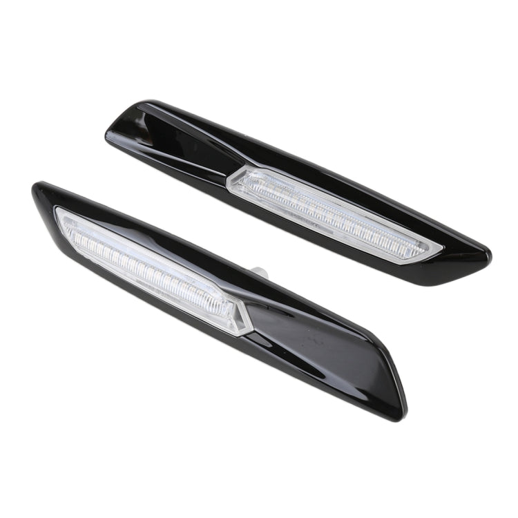 2 PCS Car Fender Light  LED Leaf Board Side DC12V / 1.7W for BMW, Yellow Light, Style:C - Arrow Turn Lights by buy2fix | Online Shopping UK | buy2fix