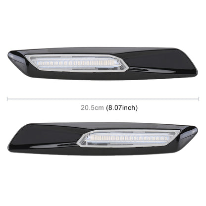 2 PCS Car Fender Light  LED Leaf Board Side DC12V / 1.7W for BMW, Yellow Light, Style:C - Arrow Turn Lights by buy2fix | Online Shopping UK | buy2fix
