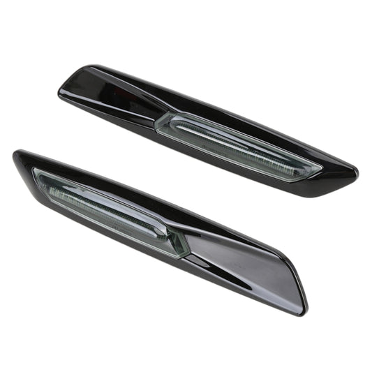 2 PCS Car Fender Light  LED Leaf Board Side DC12V / 1.7W for BMW, Yellow Light, Style:D - Arrow Turn Lights by buy2fix | Online Shopping UK | buy2fix