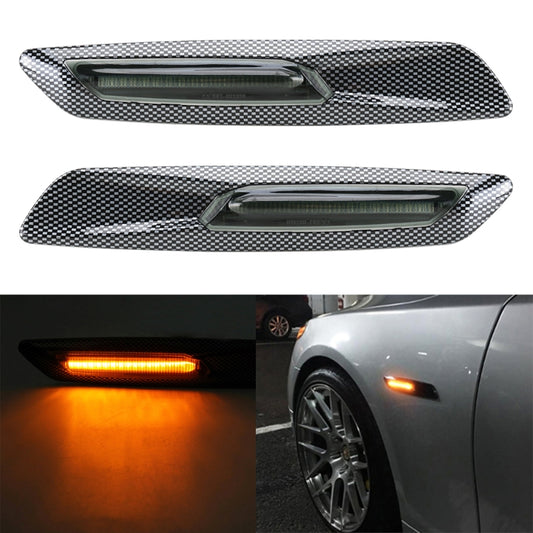2 PCS Car Fender Light  LED Leaf Board Side DC12V / 1.7W for BMW, Yellow Light, Style:F - Arrow Turn Lights by buy2fix | Online Shopping UK | buy2fix