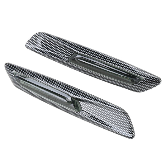 2 PCS Car Fender Light  LED Leaf Board Side DC12V / 1.7W for BMW, Yellow Light, Style:F - Arrow Turn Lights by buy2fix | Online Shopping UK | buy2fix