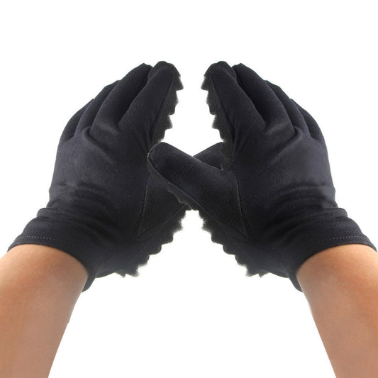 Single Sponge Wipe Black Hair Styling Gloves(Double-Sided) - Hair Trimmer by buy2fix | Online Shopping UK | buy2fix