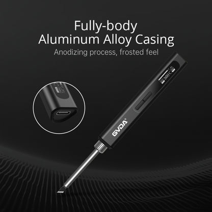 GVDA GD300 Intelligent Internal Heating Digital Display Constant Temperature Maintenance Electric Soldering Iron with 4 Tips + Stand Set by GVDA