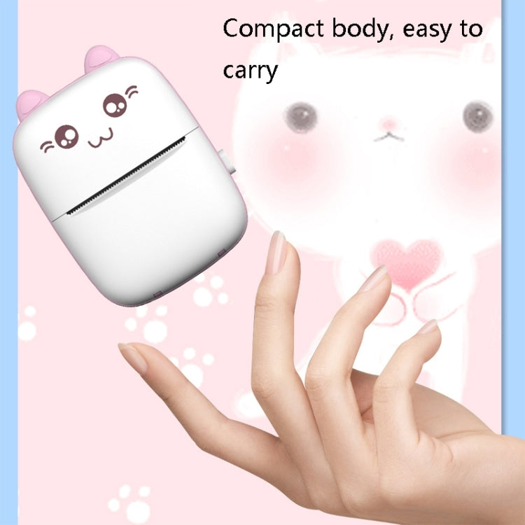 C9 Mini Bluetooth Wireless Thermal Printer With 5 Sticker Papers(Pink) by buy2fix