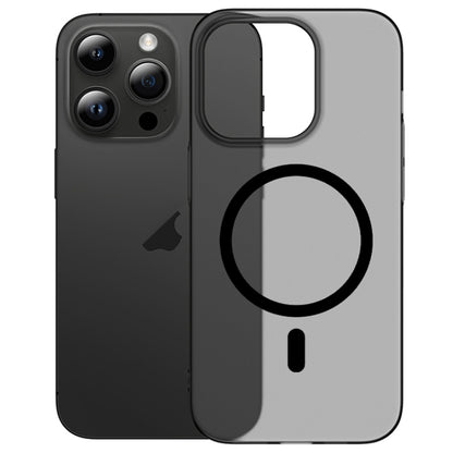 For iPhone 13 Pro High Transparency MagSafe Ice Fog Phone Case(Translucent Gray) - iPhone 13 Pro Cases by buy2fix | Online Shopping UK | buy2fix