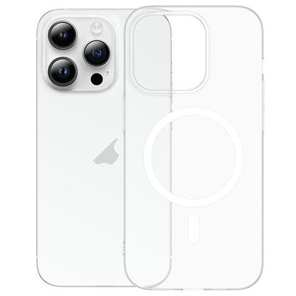 For iPhone 12 Pro Max High Transparency MagSafe Ice Fog Phone Case(Translucent White) - iPhone 12 Pro Max Cases by buy2fix | Online Shopping UK | buy2fix
