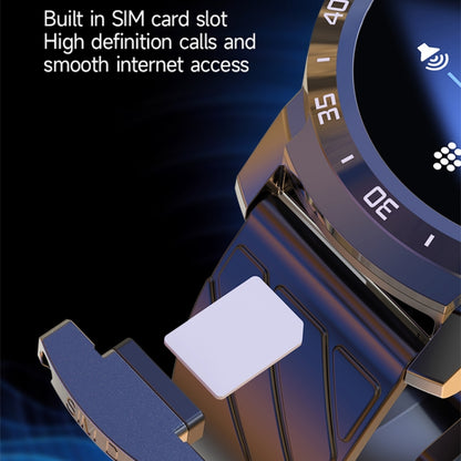 MT27 4G+64G 1.6 inch IP67 Waterproof 4G Android 8.1 Smart Watch Support Heart Rate / GPS, Type:Leather Band by buy2fix