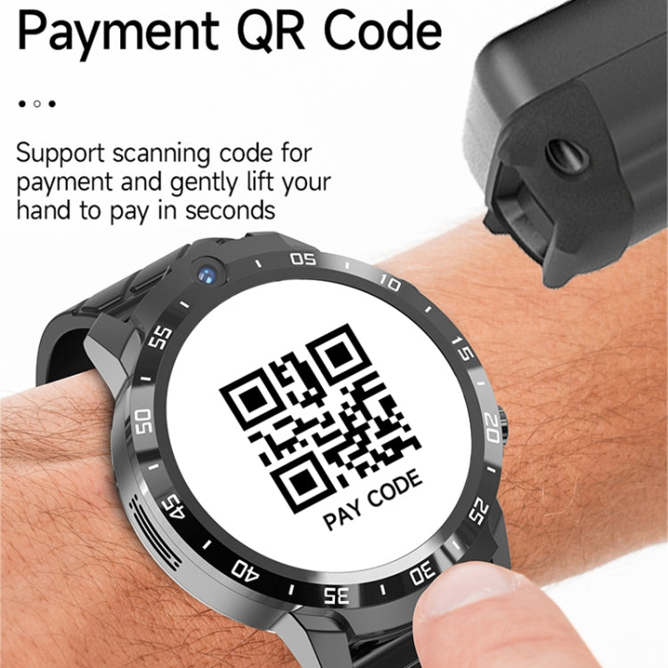 MT27 4G+64G 1.6 inch IP67 Waterproof 4G Android 8.1 Smart Watch Support Heart Rate / GPS, Type:Leather Band by buy2fix