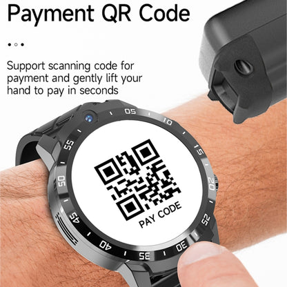 MT27 4G+64G 1.6 inch IP67 Waterproof 4G Android 8.1 Smart Watch Support Heart Rate / GPS, Type:Leather Band by buy2fix