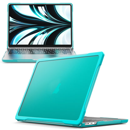 For MacBook Air 13.6 inch A2681 2022 / M3 2024 A3113 / M4 2025 A3240 Translucent Laptop Protective Case(Light Blue) - MacBook Air Cases by buy2fix | Online Shopping UK | buy2fix