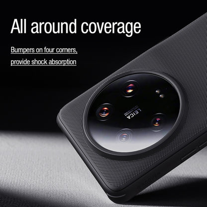 For Xiaomi 13 Ultra NILLKIN Frosted Shield Pro Magnetic Magsafe Phone Case(Black) - Xiaomi Cases by NILLKIN | Online Shopping UK | buy2fix