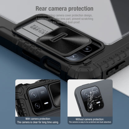 For Xiaomi Pad 6 / Pad 6 Pro NILLKIN Bumper Pro Camshield Tablet Leather Case(Black) - More Tablet Cases by NILLKIN | Online Shopping UK | buy2fix