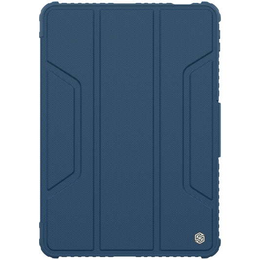 For Xiaomi Pad 6 / Pad 6 Pro NILLKIN Bumper Pro Camshield Tablet Leather Case(Blue) - More Tablet Cases by NILLKIN | Online Shopping UK | buy2fix