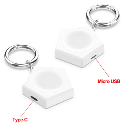 For Huawei Watch 4 / Watch 4 Pro Portable Universal Smart Watch Charger, Port:Micro USB(Black) by buy2fix