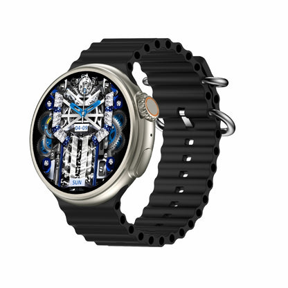 Z78 Ultra 1.52 inch Round Screen HD Smart Watch Supports Heart Rate/Blood Oxygen Monitoring(Black) by buy2fix