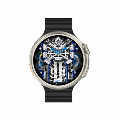 Z78 Ultra 1.52 inch Round Screen HD Smart Watch Supports Heart Rate/Blood Oxygen Monitoring(Black) by buy2fix