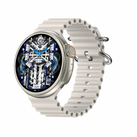 Z78 Ultra 1.52 inch Round Screen HD Smart Watch Supports Heart Rate/Blood Oxygen Monitoring(Grey) by buy2fix