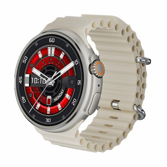 V3 Ultra Max 1.6 inch TFT Round Screen Smart Watch Supports Voice Calls/Blood Oxygen Monitoring(Grey) by buy2fix