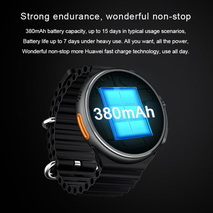 V3 Ultra Max 1.6 inch TFT Round Screen Smart Watch Supports Voice Calls/Blood Oxygen Monitoring(Black) by buy2fix