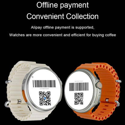 V3 Ultra Max 1.6 inch TFT Round Screen Smart Watch Supports Voice Calls/Blood Oxygen Monitoring(Orange) by buy2fix