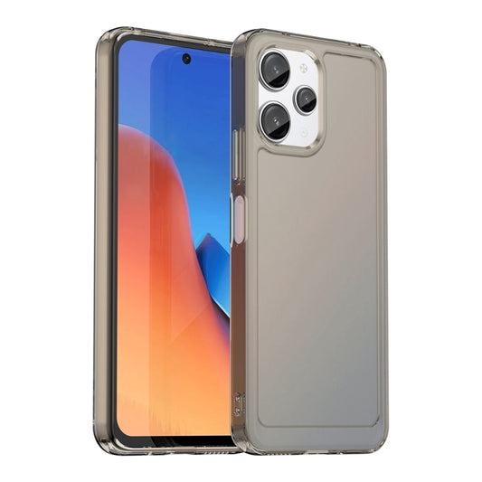 For Xiaomi Redmi 12 Candy Series TPU Phone Case(Transparent Grey) - Xiaomi Cases by buy2fix | Online Shopping UK | buy2fix