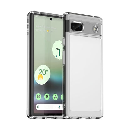 For Google Pixel 6a Candy Series TPU Phone Case(Transparent) - Google Cases by buy2fix | Online Shopping UK | buy2fix