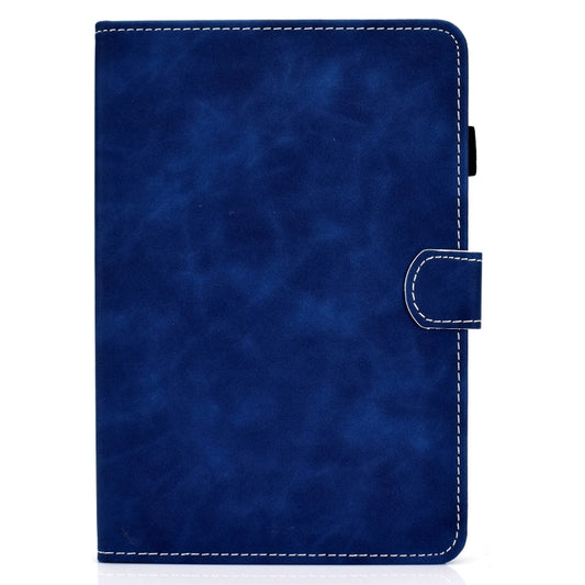 For Amazon Fire Max 11 2023 Cowhide Texture Smart Leather Tablet Case(Blue) - Amazon by buy2fix | Online Shopping UK | buy2fix