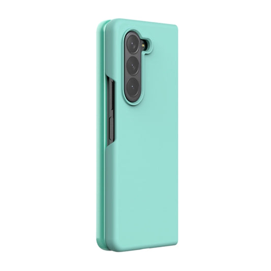 For Samsung Galaxy Z Fold5 Silicone Skin Feel Folding Phone Case(Black) - Galaxy Z Fold5 Cases by buy2fix | Online Shopping UK | buy2fix